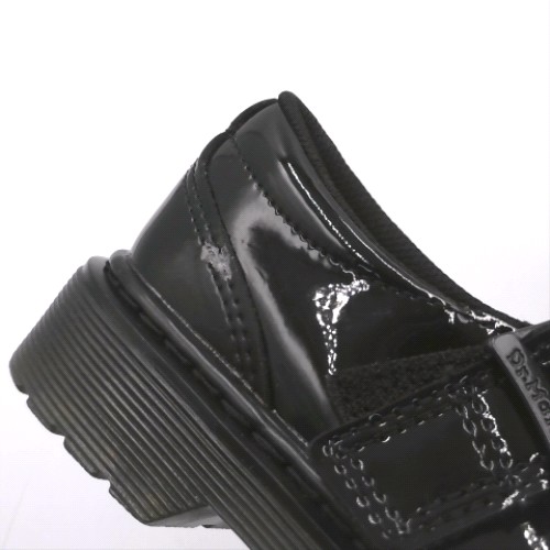 Dr Martens Black polley ii bow girls junior Dr Martens polley ii bow 3