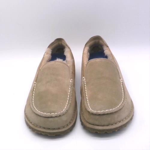 BIRKENSTOCK Taupe utti shearling flats BIRKENSTOCK utti shearling 1