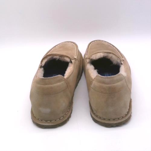 BIRKENSTOCK Taupe utti shearling flats BIRKENSTOCK utti shearling 3