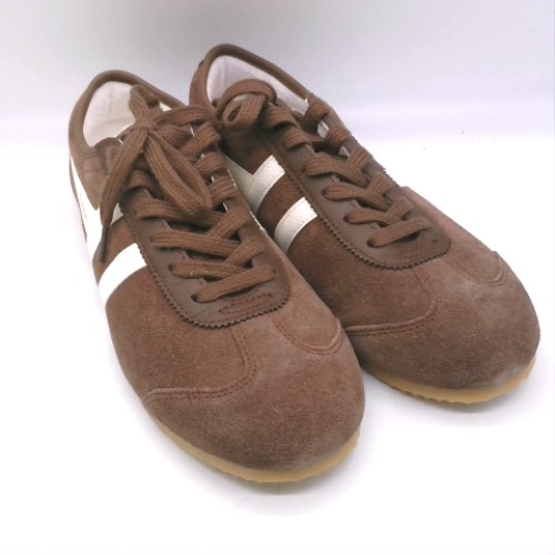 Gola Brown & White cleora trainers Gola cleora 2