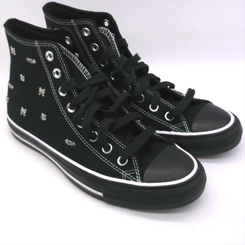 Converse Black all star hi bows trainers Converse all star hi bows 2