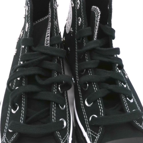 Converse Black all star hi bows trainers Converse all star hi bows 3
