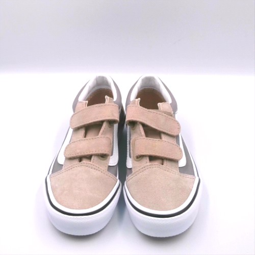 Vans Grey Multi old skool v boys junior Vans old skool v 1