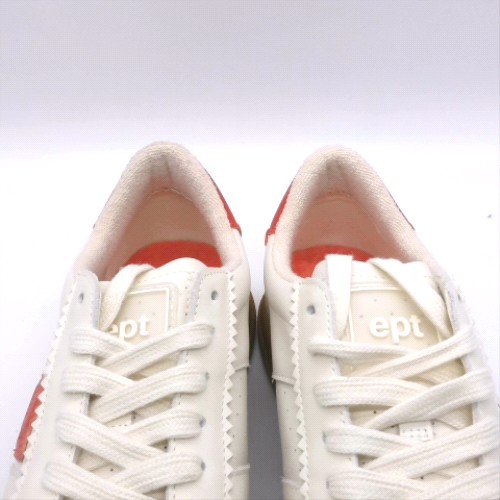 east pacific trade White & Orange santos trainers east pacific trade santos 3