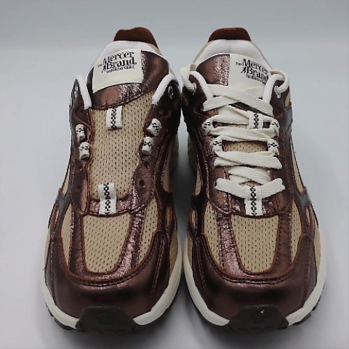 Mercer Brown Multi re-run cracked trainers Mercer re-run cracked 1