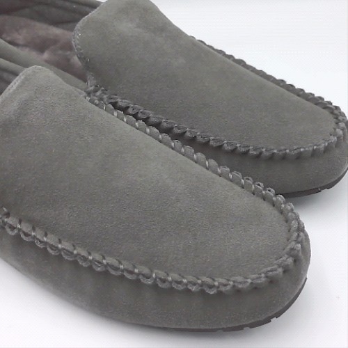 schuh Grey sandro suede mocassin slippers schuh sandro suede mocassin 2