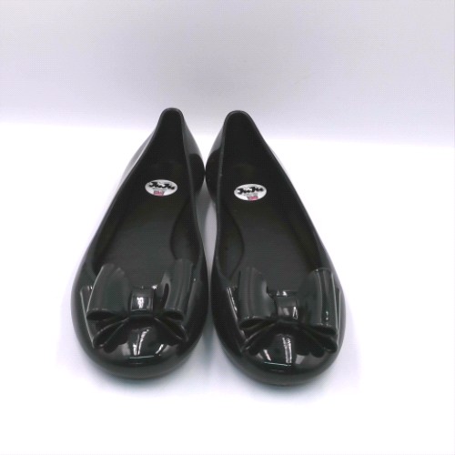 JUJU JELLIES Black bow ballet flats JUJU JELLIES bow ballet 1