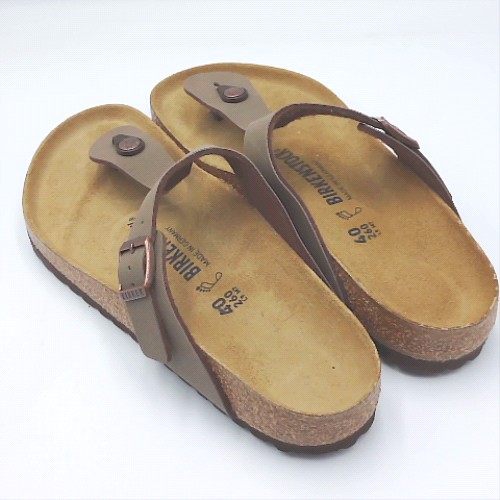 BIRKENSTOCK Brown gizeh sandals BIRKENSTOCK gizeh 3