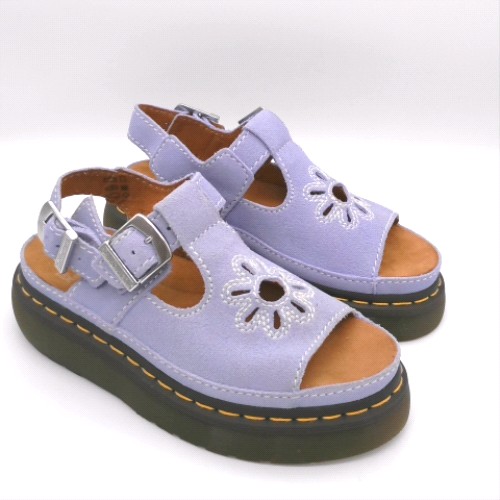 Dr Martens Pale Blue dunnet flower sandals Dr Martens dunnet flower 2