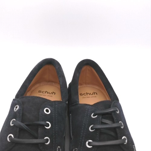 schuh Navy paris suede boat shoes schuh paris suede boat 2