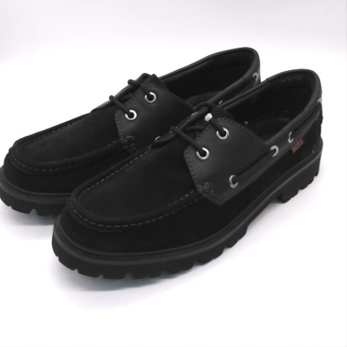 Clarks Black cleyhill boat shoes Clarks cleyhill boat 2