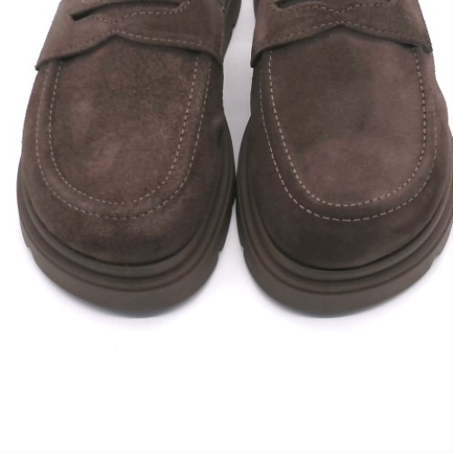 schuh Brown tamsin loafer mule flats schuh tamsin loafer mule 3
