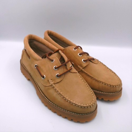 schuh Taupe lovington suede boat flats schuh lovington suede boat 2