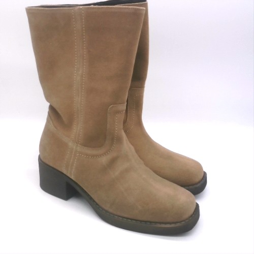 schuh Natural dakota slouch suede boots schuh dakota slouch suede 2