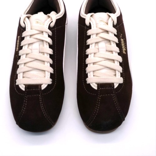 PUMA Brown & White tackle trainers PUMA tackle 3