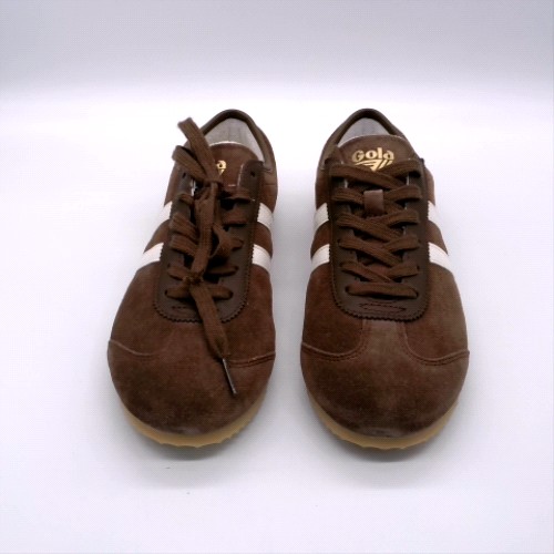 Gola Brown & White cleora trainers Gola cleora 1