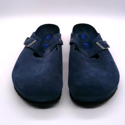 BIRKENSTOCK Navy boston soft footbed clog sandals BIRKENSTOCK boston soft footbed clog 1