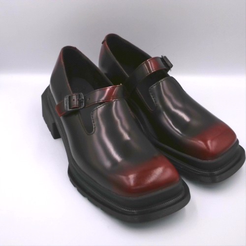 Dr Martens Burgundy maybole mary jane flats Dr Martens maybole mary jane 2