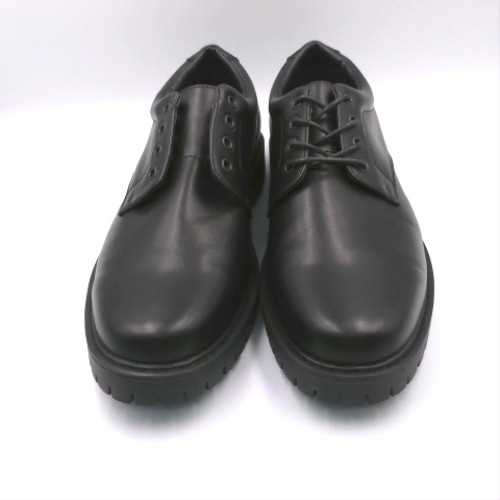 schuh Black peri chunky lace up shoes schuh peri chunky lace up 1