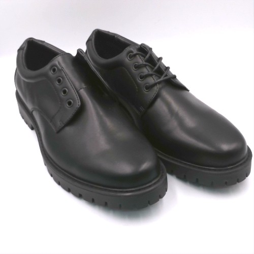 schuh Black peri chunky lace up shoes schuh peri chunky lace up 2