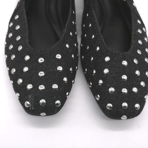 Azalea Wang Black kennith ballet flats Azalea Wang kennith ballet 2