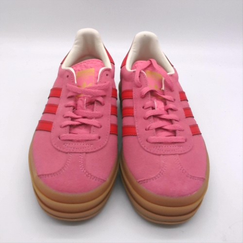 adidas Pink gazelle bold girls youth adidas gazelle bold 1