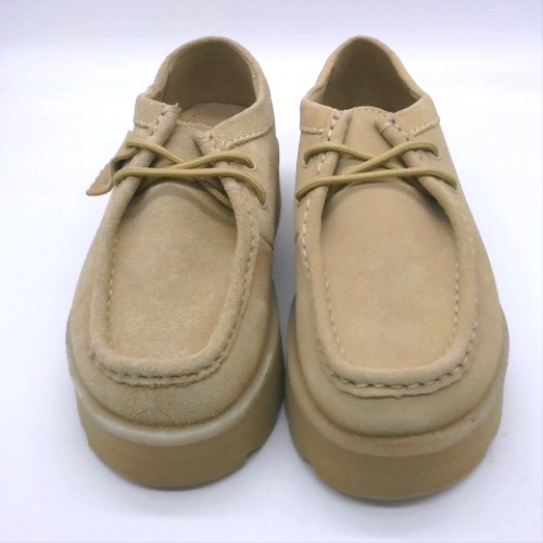 Clarks Originals Beige meare walla flats Clarks Originals meare walla 1