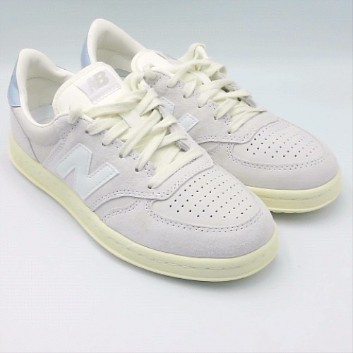 New Balance White & Blue t500 trainers New Balance t500 2