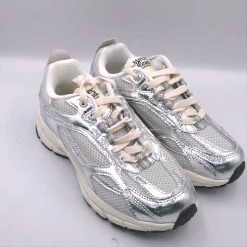 Mercer Silver Multi re-run cracked trainers Mercer re-run cracked 2