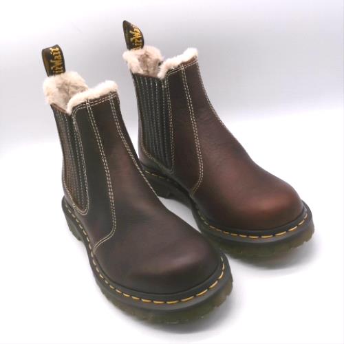 Dr Martens Dark Brown 2976 leonore ii chelsea boots Dr Martens 2976 leonore ii chelsea 2