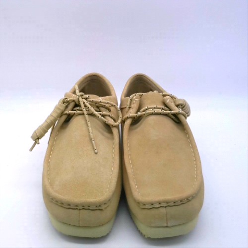 Clarks Originals Beige wallabee lite shoes Clarks Originals wallabee lite 1