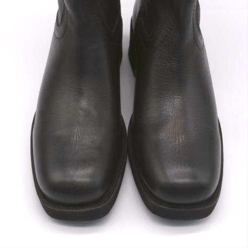 schuh Brown dakota slouch leather boots schuh dakota slouch leather 3