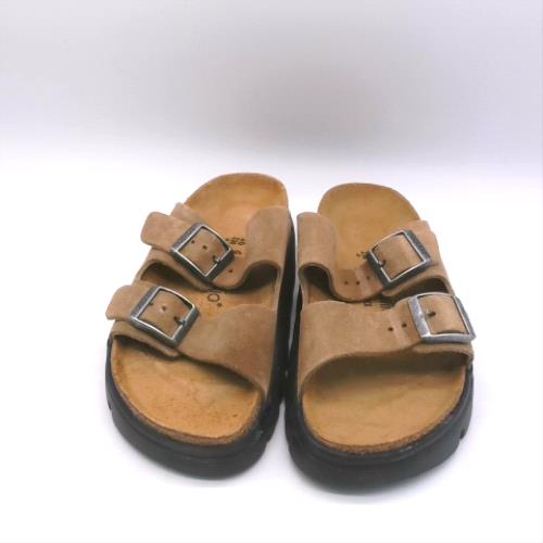 BIRKENSTOCK Taupe arizona chunky sandals BIRKENSTOCK arizona chunky 1