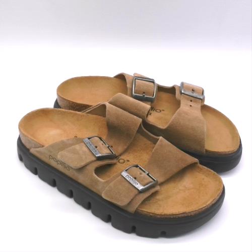 BIRKENSTOCK Taupe arizona chunky sandals BIRKENSTOCK arizona chunky 2