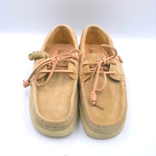 Clarks Originals Beige godney boat flats Clarks Originals godney boat 1