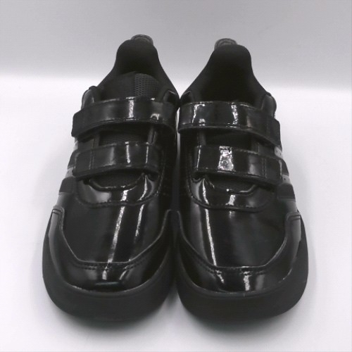 adidas Black tensaur sport 3.0 girls junior adidas tensaur sport 3.0 1