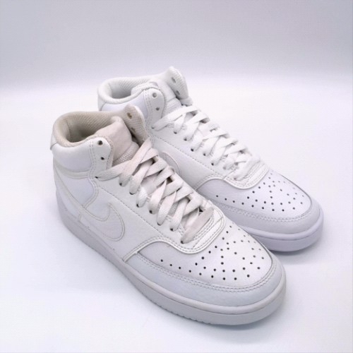 Nike White court vision mid trainers Nike court vision mid 2