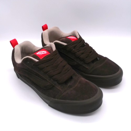Vans Dark Brown knu skool trainers Vans knu skool 2