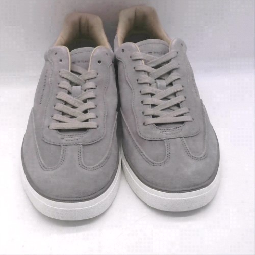 TOMMY HILFIGER Grey lo lux suede trainers TOMMY HILFIGER lo lux suede 1