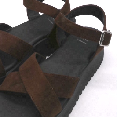 schuh Wide Fit Brown tuscany chunky sandals schuh tuscany chunky 3