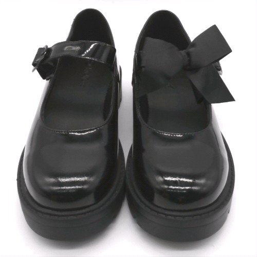 Kickers Black kick kori mary jane bow flats Kickers kick kori mary jane bow 1