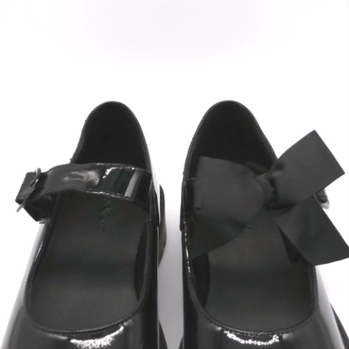 Kickers Black kick kori mary jane bow flats Kickers kick kori mary jane bow 2