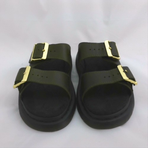 Dr Martens Khaki josef slide sandals Dr Martens josef slide 1