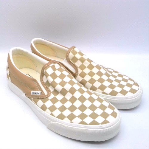 Vans Beige Multi classic slip-on trainers Vans classic slip-on 2