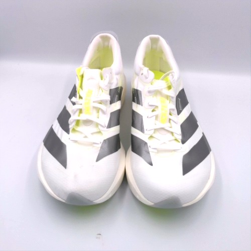 adidas White & Silver adizero adios 9 trainers adidas adizero adios 9 1