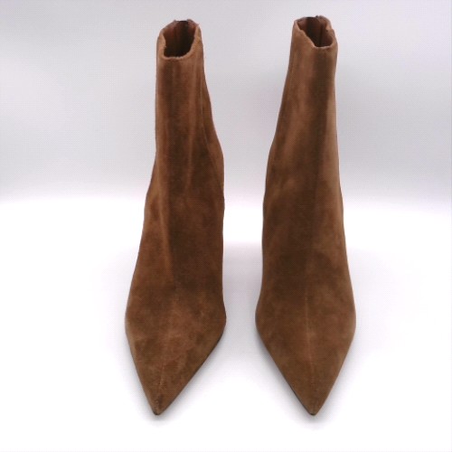 schuh Brown betty suede heeled boots schuh betty suede heeled 1