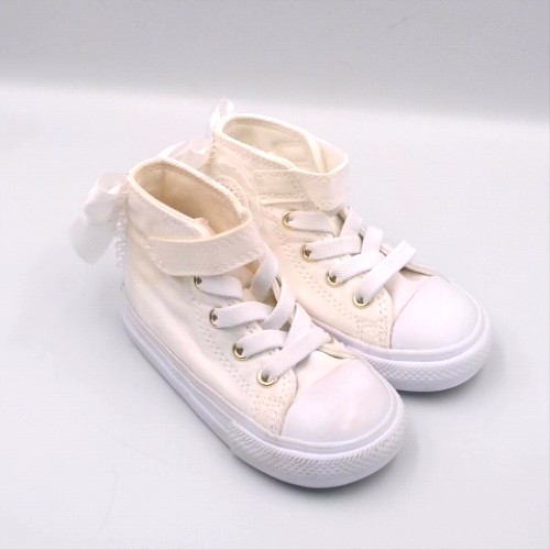 Converse White all star hi ruffles girls toddler Converse all star hi ruffles 2