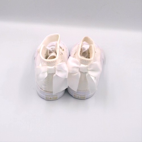 Converse White all star hi ruffles girls toddler Converse all star hi ruffles 3