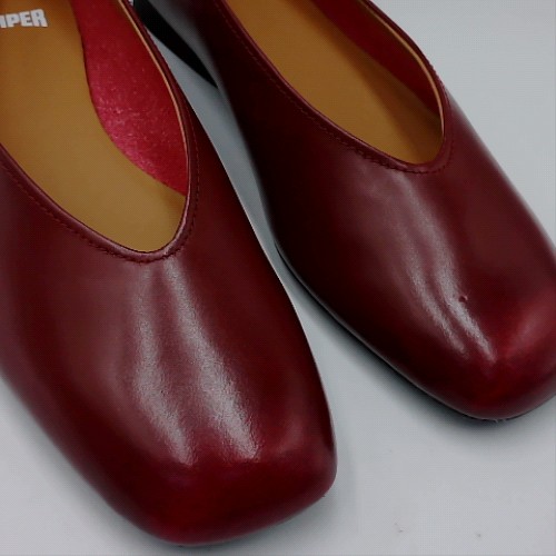 CAMPER Burgundy myra ballerina flats CAMPER myra ballerina 2
