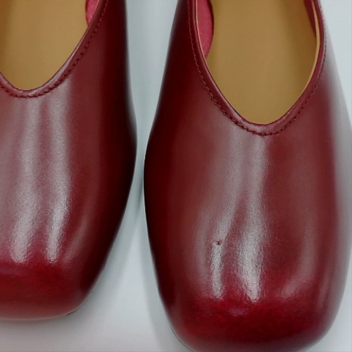 CAMPER Burgundy myra ballerina flats CAMPER myra ballerina 3